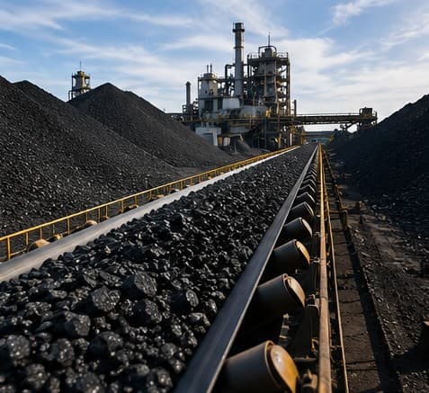 Industrial Coal supplied by Geoverse